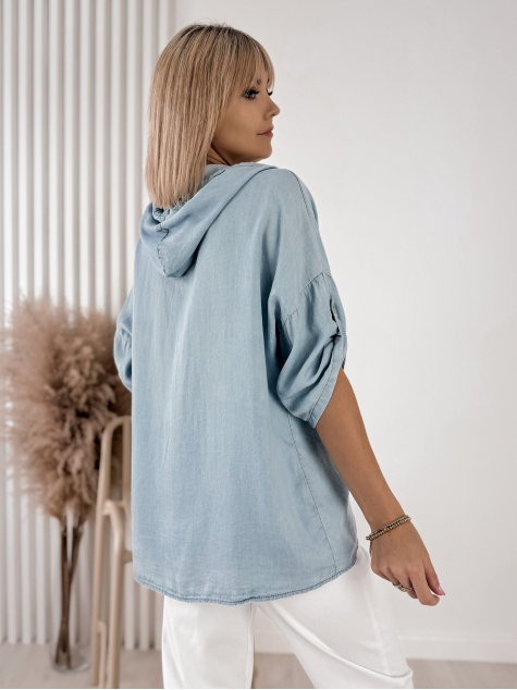KOSZULA SARELO NIEBIESKA