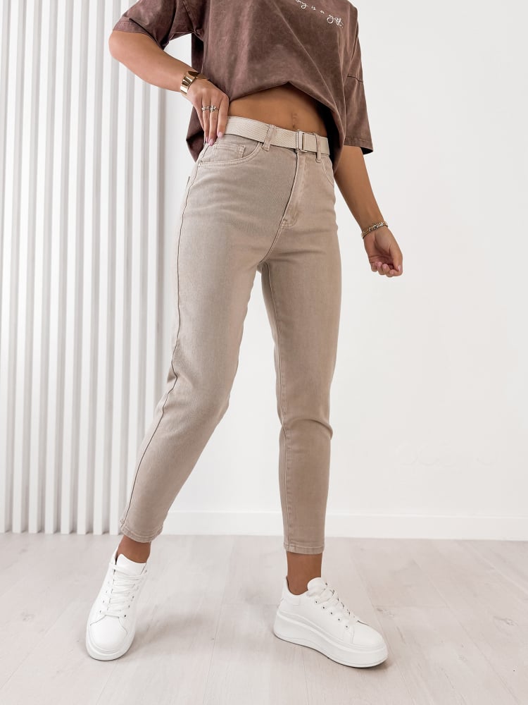 SPODNIE MARSALIA BEŻOWE