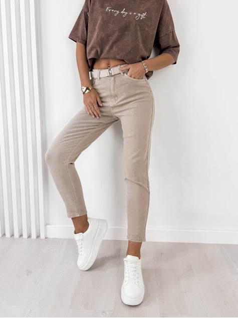 SPODNIE MARSALIA BEŻOWE