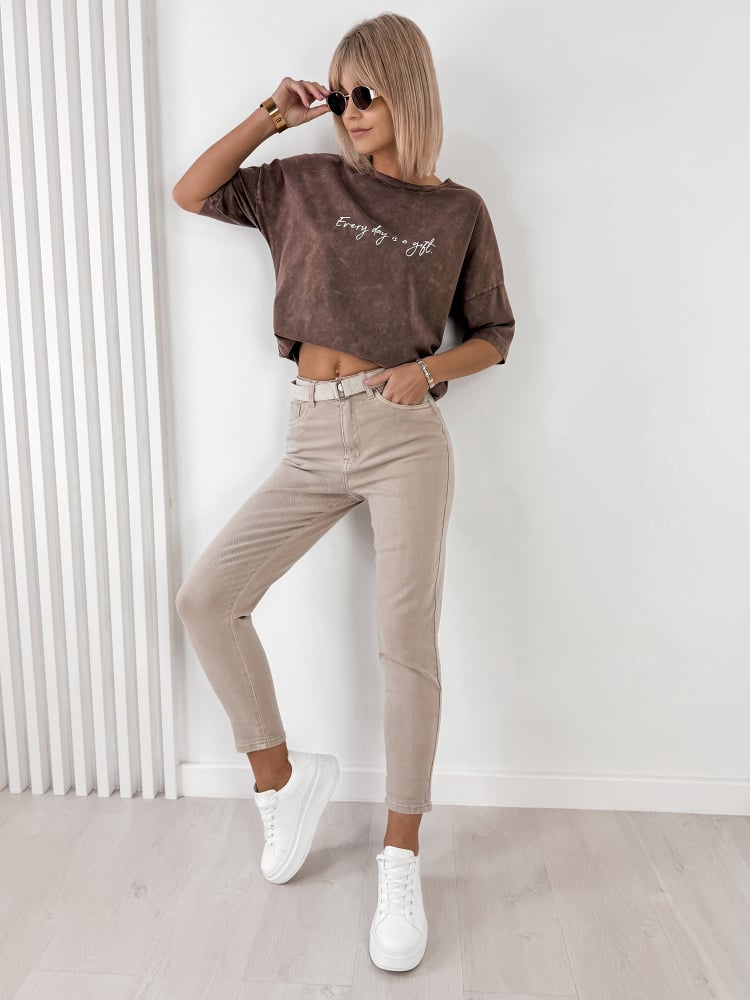 SPODNIE MARSALIA BEŻOWE