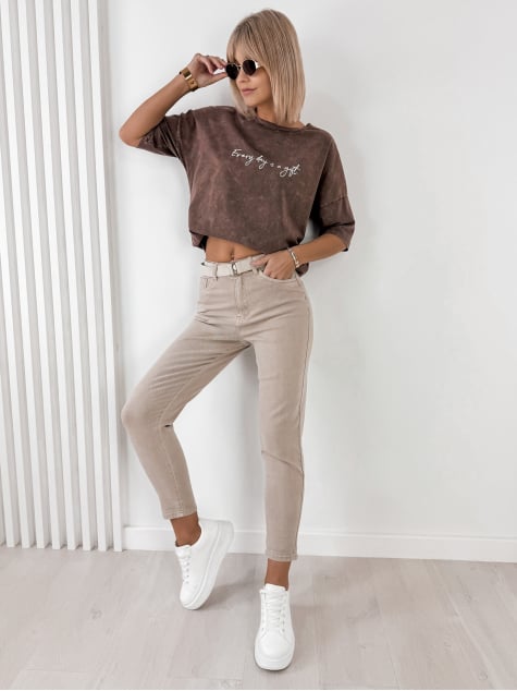 SPODNIE MARSALIA BEŻOWE