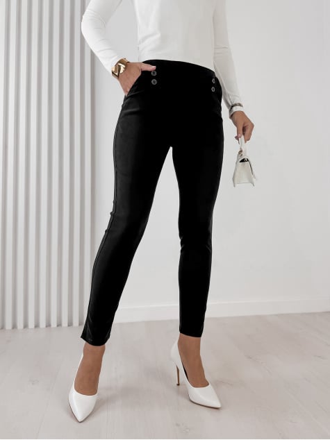 SPODNIE SERENTA CZARNE