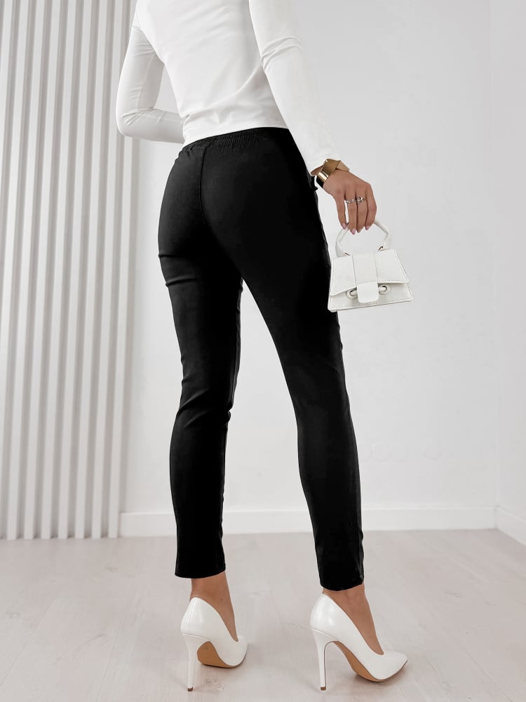 SPODNIE SERENTA CZARNE SPODNIE SERENTA CZARNE