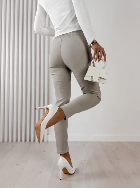 SPODNIE SERENTA BEŻOWE