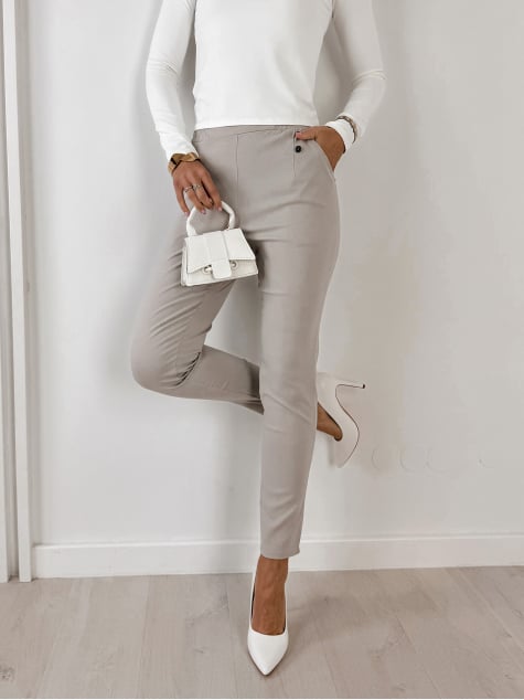 SPODNIE SERENTA BEŻOWE