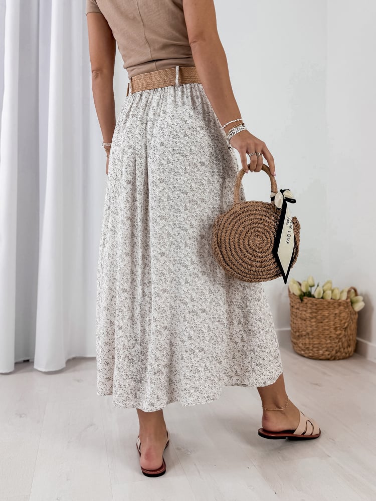 SPÓDNICA ZURTA BEŻOWA