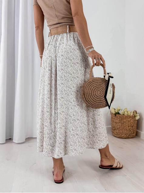 SPÓDNICA ZURTA BEŻOWA