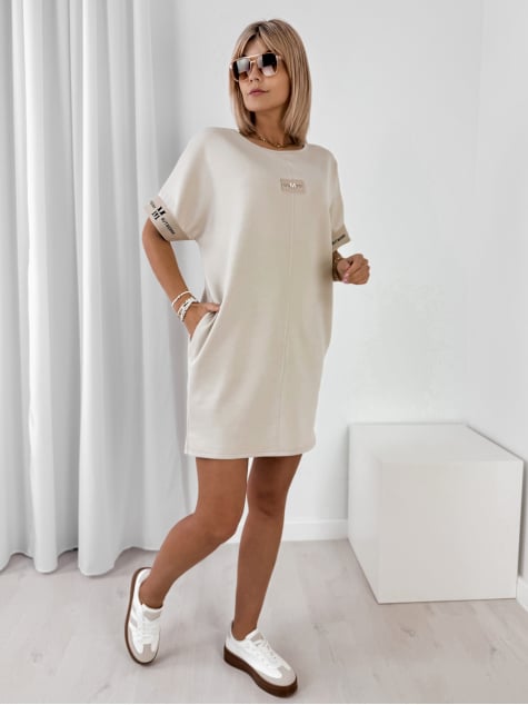 SUKIENKA MYLOVE BEŻOWA