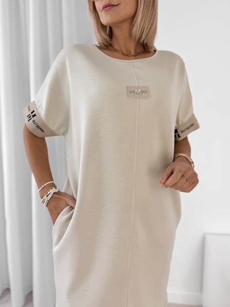 SUKIENKA MYLOVE BEŻOWA