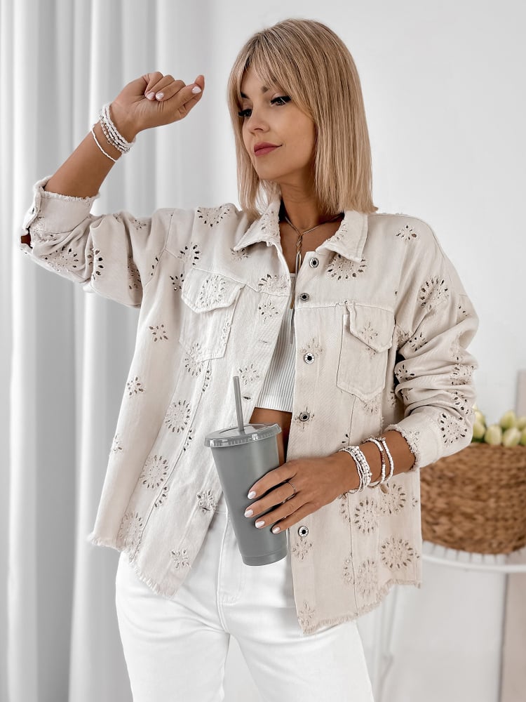 KURTKA RALMO BEŻOWA