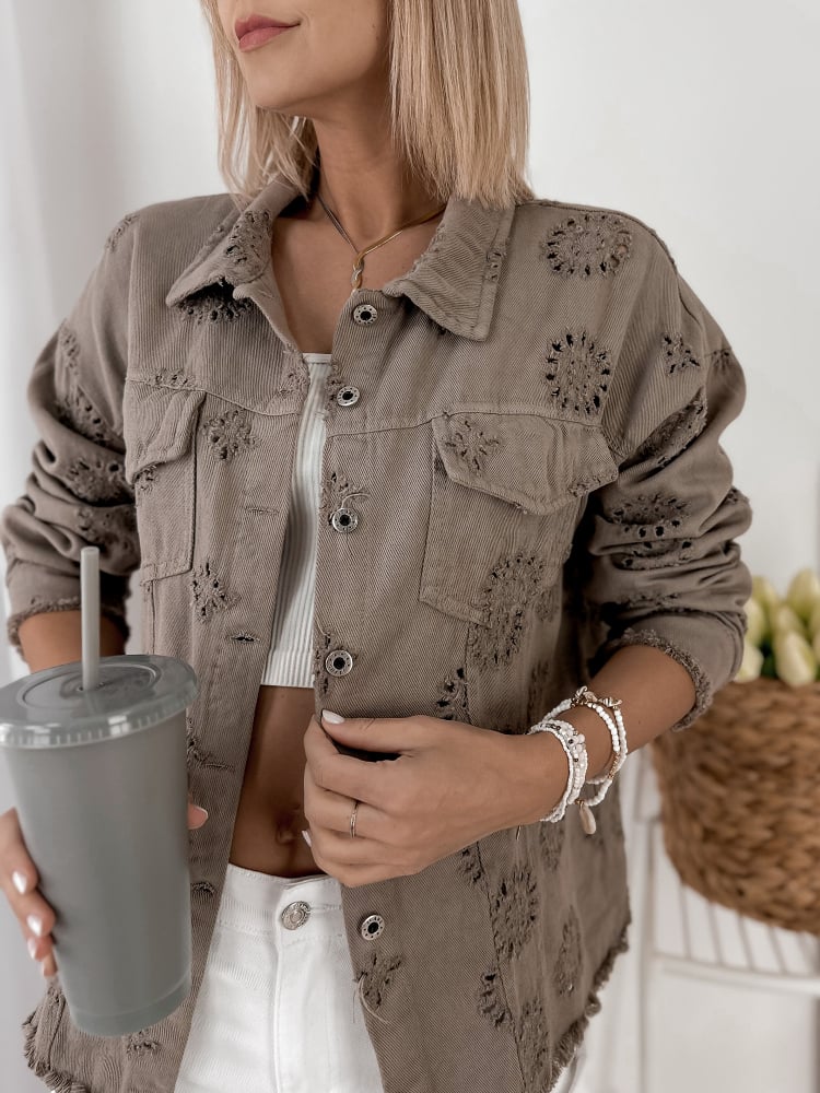 KURTKA RALMO BRĄZOWA