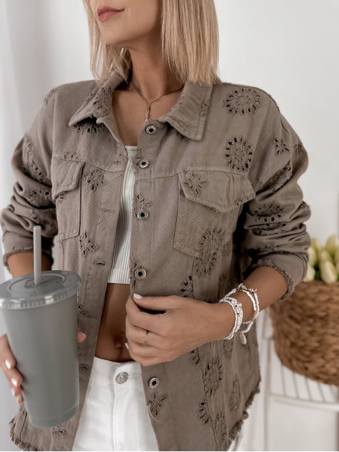 KURTKA RALMO BRĄZOWA