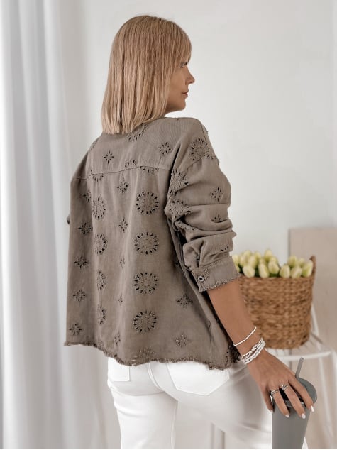 KURTKA RALMO BRĄZOWA