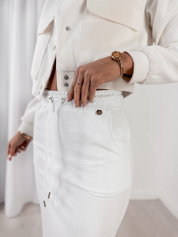 SPÓDNICA RAZNO BIAŁA