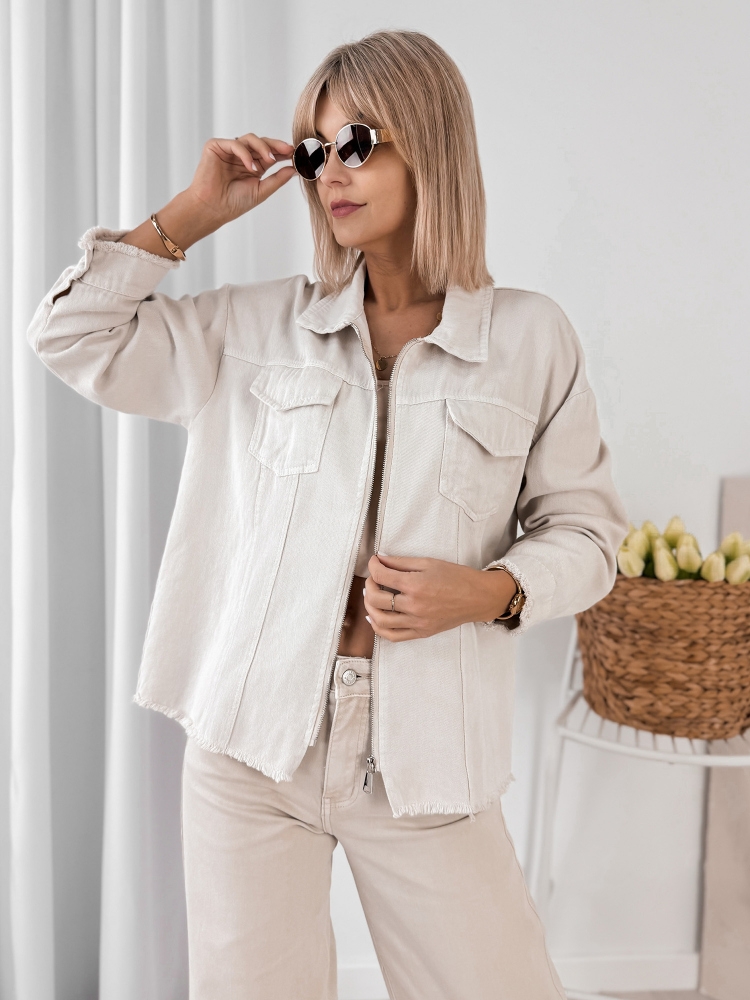 KURTKA BERRA BEŻOWA