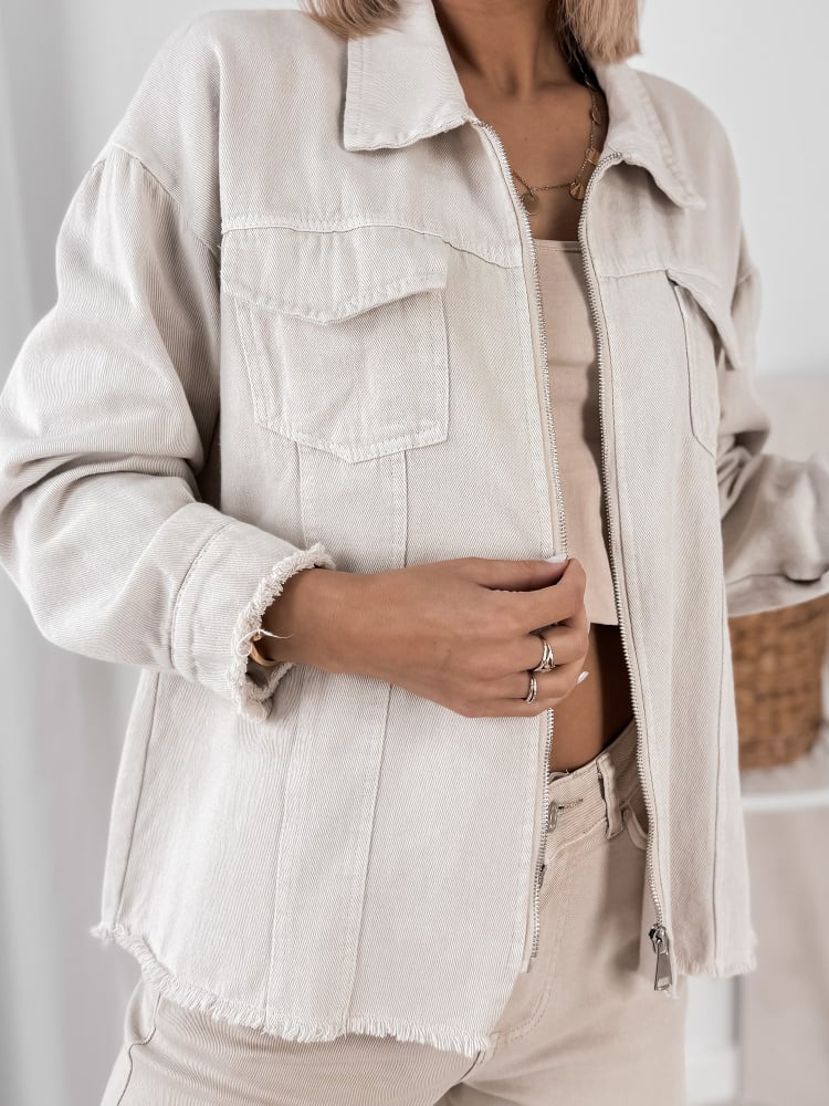 KURTKA BERRA BEŻOWA