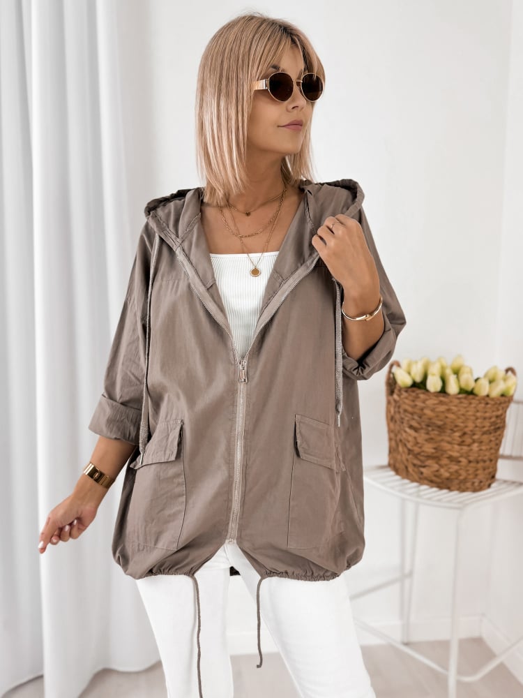 BLUZA JEALLA BRĄZOWA