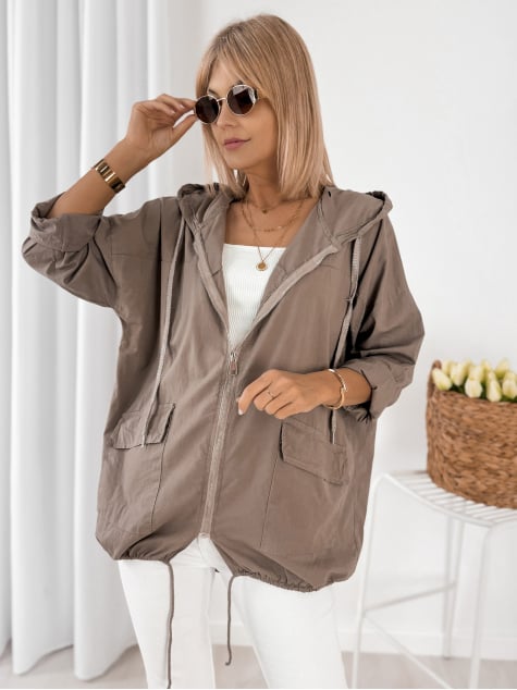 BLUZA JEALLA BRĄZOWA