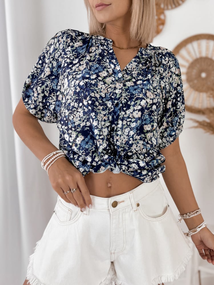 KOSZULA SUMMER GRANATOWA