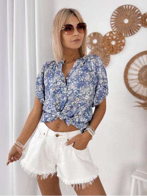 KOSZULA SUMMER NIEBIESKA