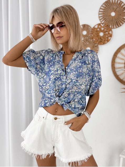 KOSZULA SUMMER NIEBIESKA