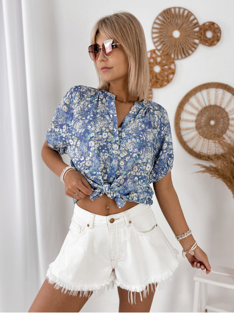 KOSZULA SUMMER NIEBIESKA