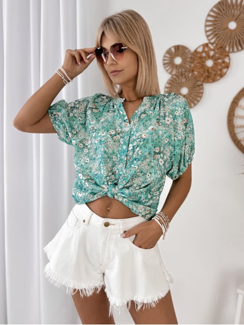 KOSZULA SUMMER MIĘTOWA