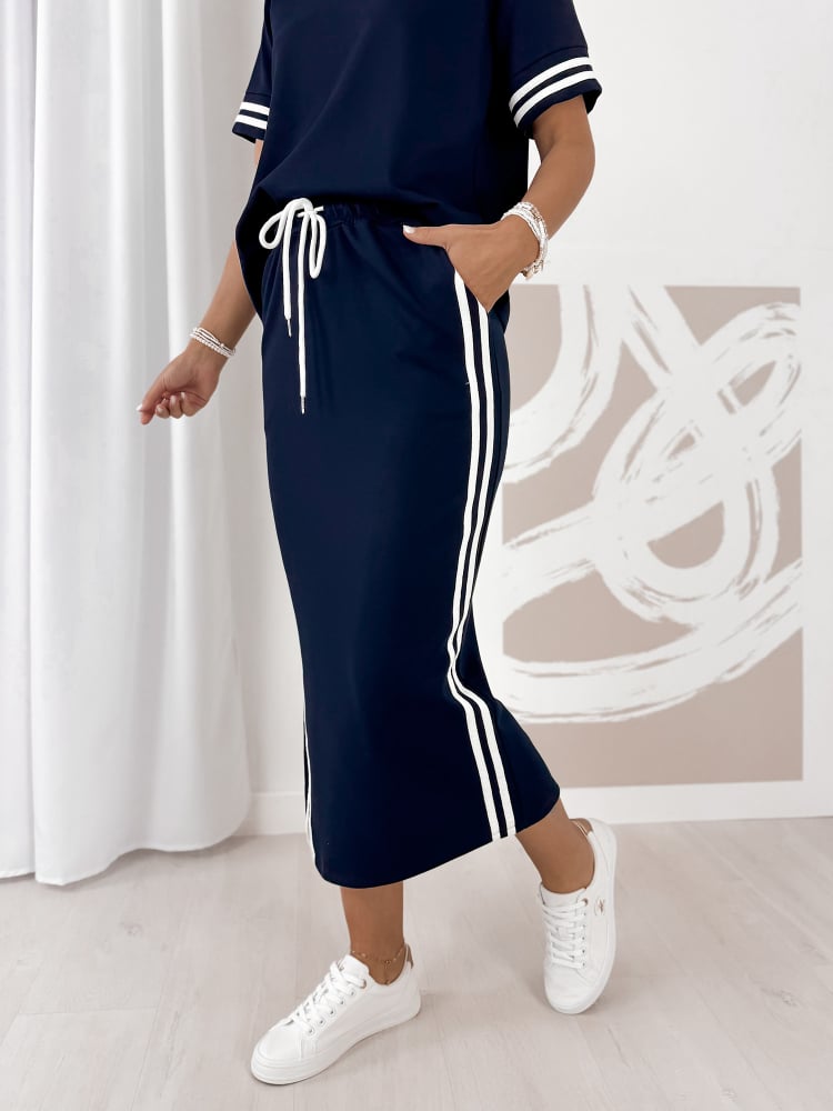 KOMPLET SAVELA GRANATOWY