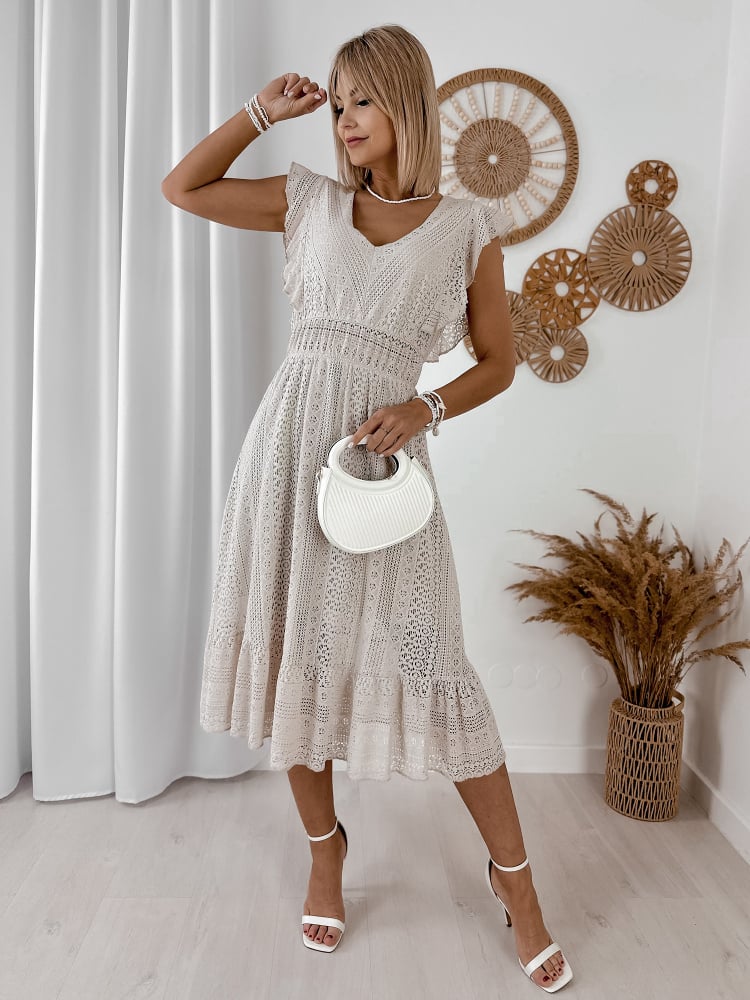 SUKIENKA HERMIONE BEŻOWA