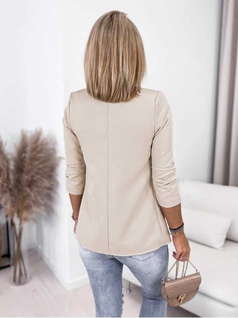 ŻAKIET KAPRI JASNOBEŻOWY