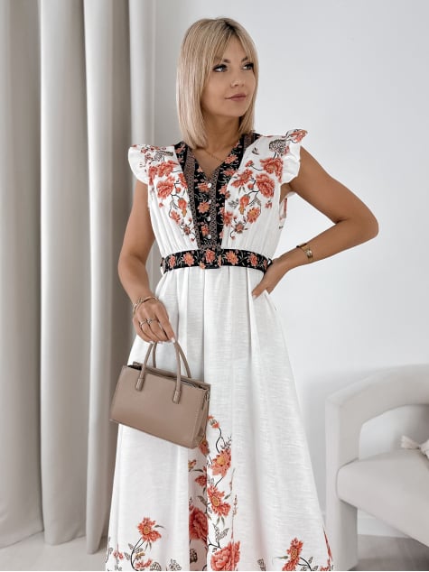 SUKIENKA DEVORA ECRU