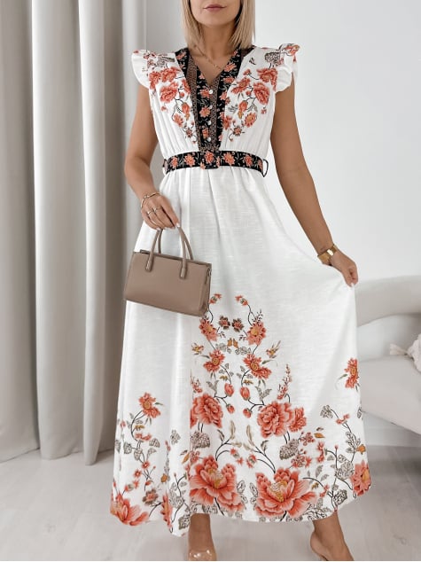 SUKIENKA DEVORA ECRU