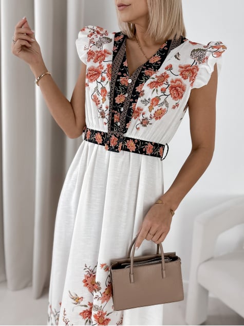 SUKIENKA DEVORA ECRU