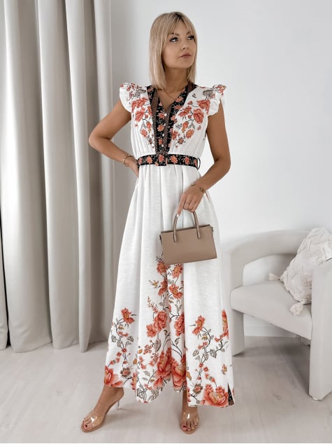 SUKIENKA DEVORA ECRU