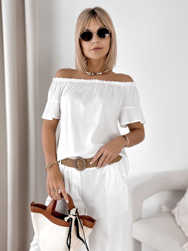 BLUZKA ENESSA BIAŁA
