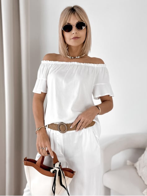 BLUZKA ENESSA BIAŁA