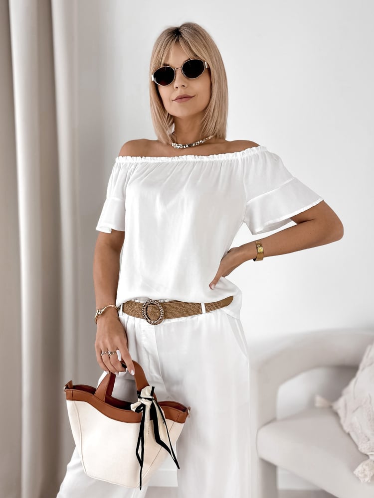 BLUZKA ENESSA BIAŁA