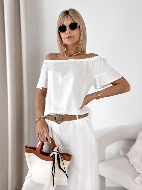 BLUZKA ENESSA BIAŁA