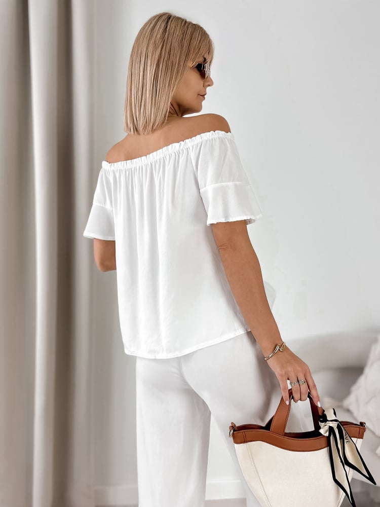 BLUZKA ENESSA BIAŁA