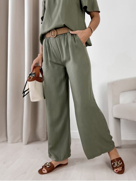 SPODNIE ENESSA KHAKI
