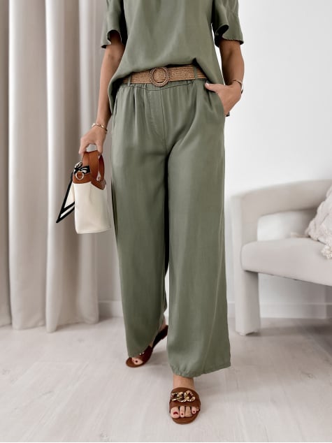 SPODNIE ENESSA KHAKI