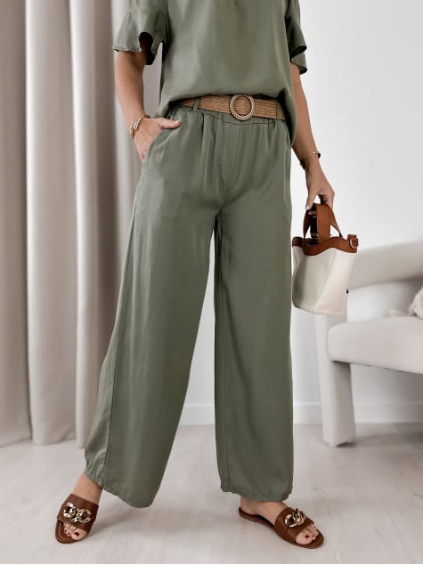 SPODNIE ENESSA KHAKI