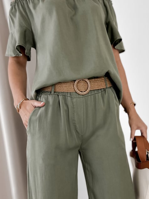 SPODNIE ENESSA KHAKI