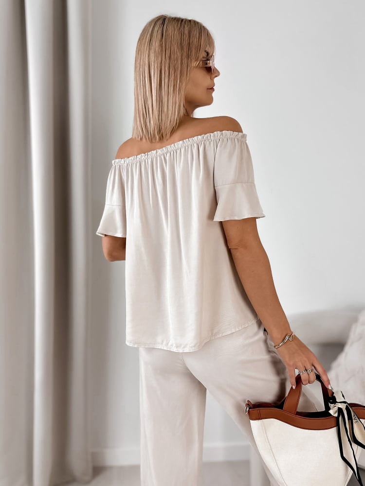 BLUZKA ENESSA BEŻOWA