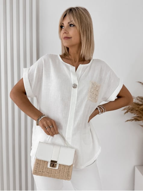 BLUZKA VALNIA BIAŁA