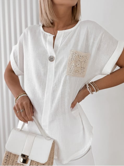 BLUZKA VALNIA BIAŁA
