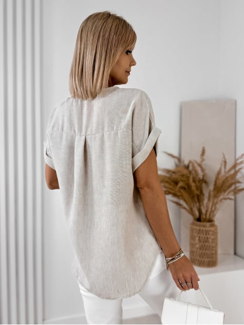 BLUZKA VALNIA BEŻOWA