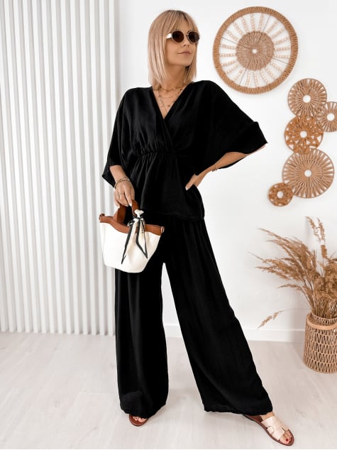 KOMPLET FALONA CZARNY