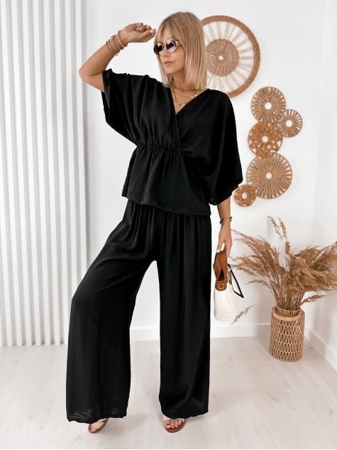 KOMPLET FALONA CZARNY