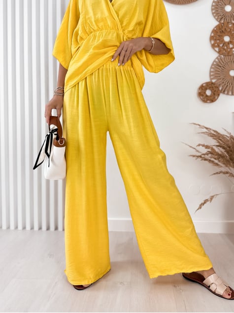 KOMPLET FALONA ZÓŁTY